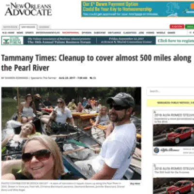 River cleanup